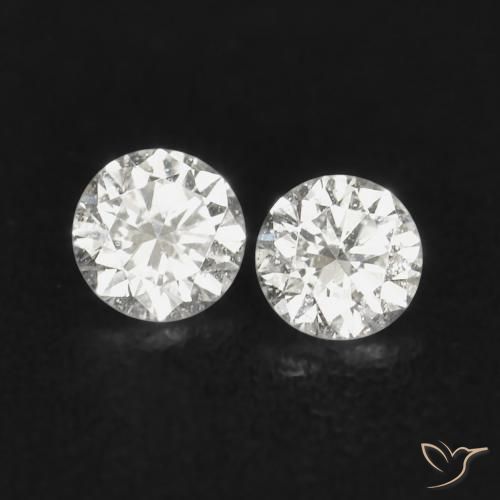 0.05ctw Naturel I Diamant, Tour, VS-SI