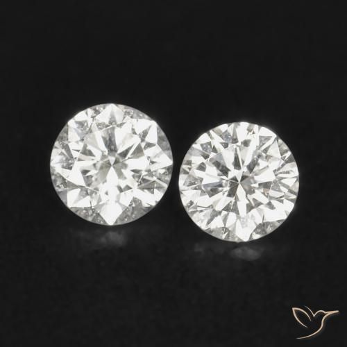 0.05ctw Naturel H Diamant, Tour, VS-SI