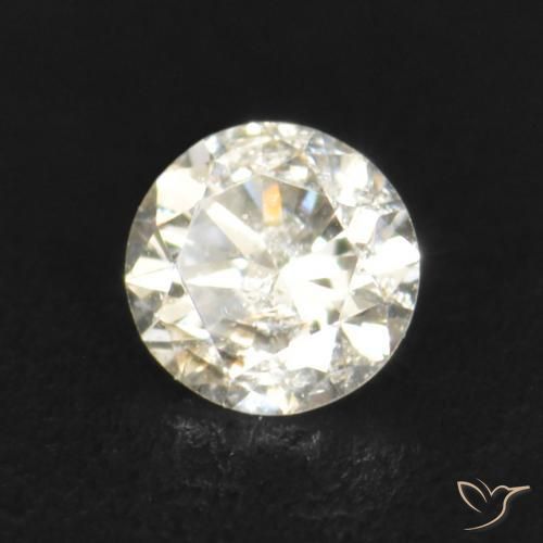 Diamant k naturelle coupe roude, 0,03 ct, VS-SI
