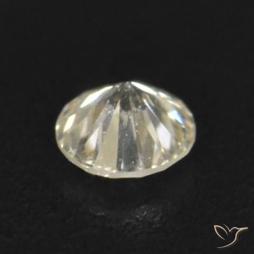 Diamant k naturelle coupe roude, 0,03 ct, VS-SI