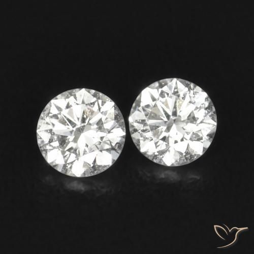 0.05ctw Naturel H Diamant, Tour, VS