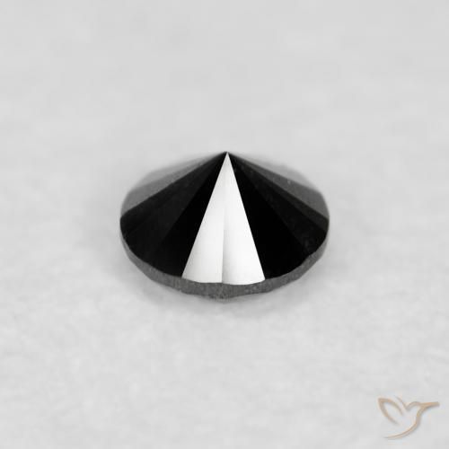 Diamant Noire naturelle Tour, 0.03 ct, Opaque