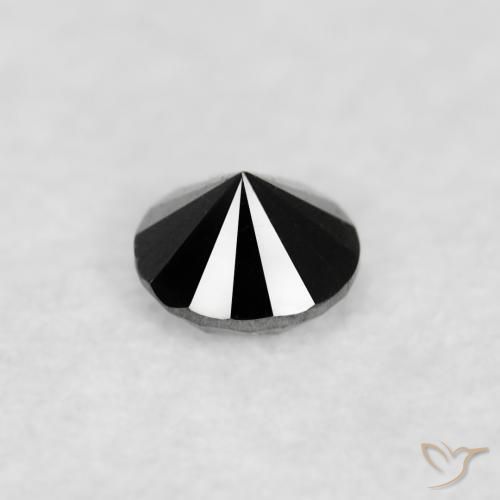 Diamant Noire naturelle Tour, 0.03 ct, Opaque