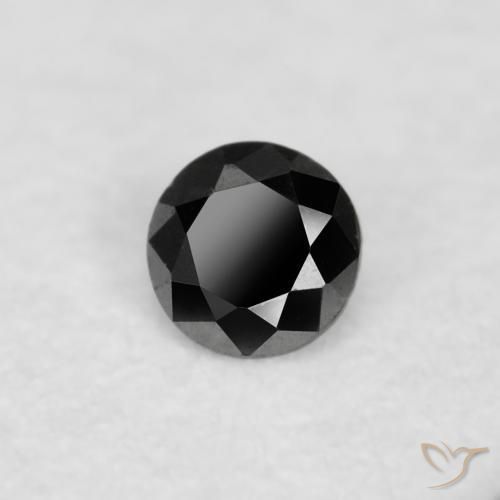 Diamant Noire naturelle Tour, 0.02 ct, Opaque