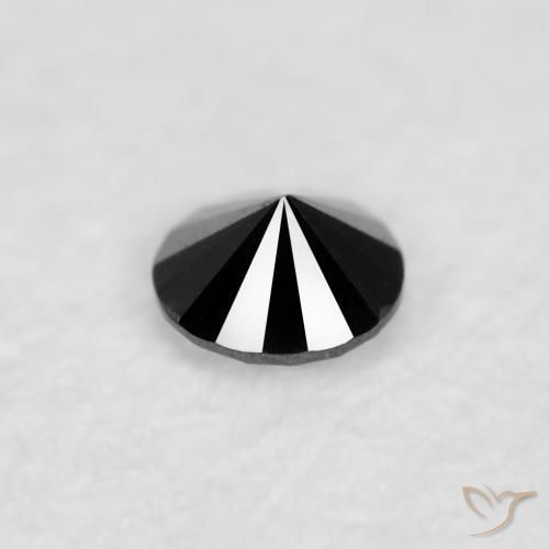 Diamant Noire naturelle Tour, 0.03 ct, Opaque