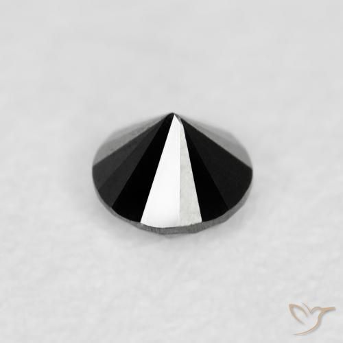 Diamant Noire naturelle Tour, 0.03 ct, Opaque