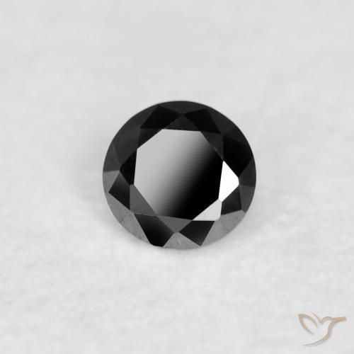 Diamant Noire naturelle Tour, 0.02 ct, Opaque