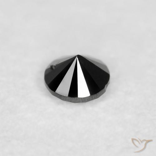Diamant Noire naturelle Tour, 0.02 ct, Opaque