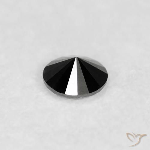 Diamant Noire naturelle Tour, 0.03 ct, Opaque