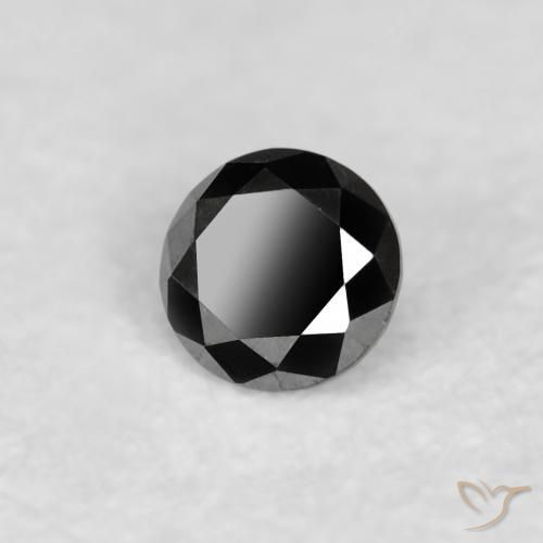 Diamant Noire naturelle Tour, 0.04 ct, Opaque
