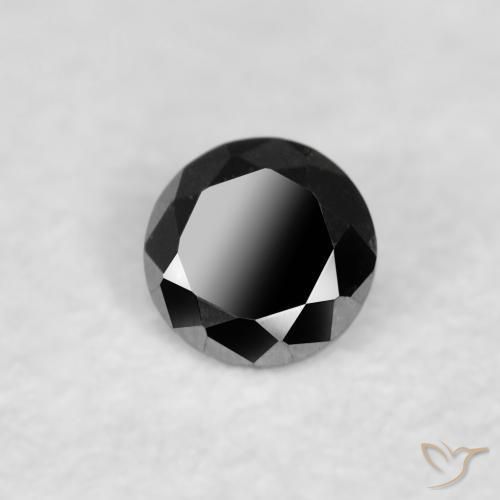 Diamant Noire naturelle Tour, 0.03 ct, Opaque