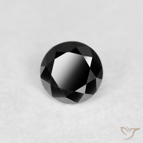 Diamant Noire naturelle Tour, 0.07 ct, Opaque