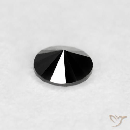 Diamant Noire naturelle Tour, 0.06 ct, Opaque