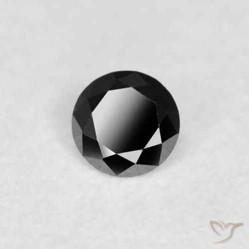 Diamant Noire naturelle Tour, 0.06 ct, Opaque