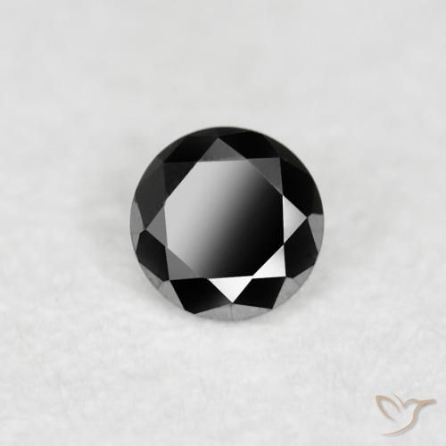 Diamant Noire naturelle Tour, 0.02 ct, Opaque
