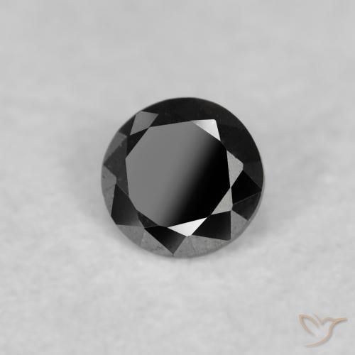 Diamant Noire naturelle Tour, 0.03 ct, Opaque
