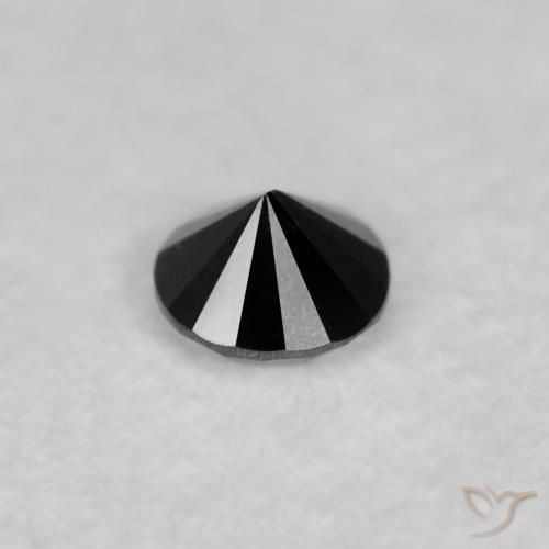 Diamant Noire naturelle Tour, 0.03 ct, Opaque