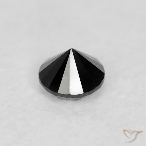 Diamant Noire naturelle Tour, 0.04 ct, Opaque