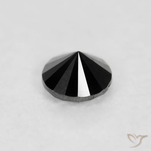 Diamant Noire naturelle Tour, 0.04 ct, Opaque