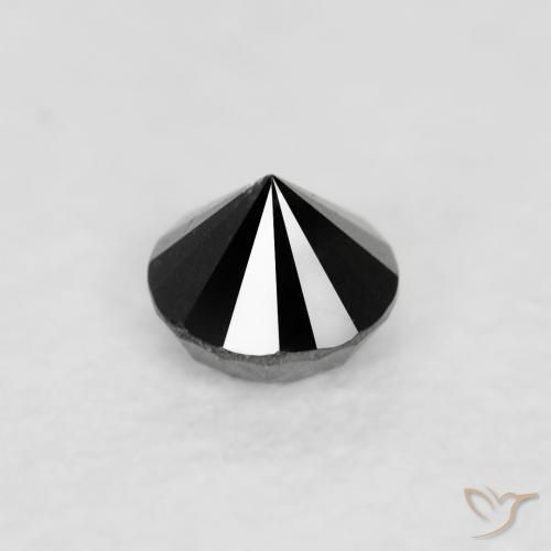 Diamant Noire naturelle Tour, 0.05 ct, Opaque