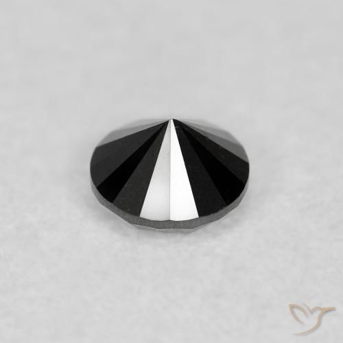 Diamant Noire naturelle Tour, 0.12 ct, Opaque