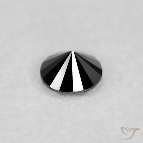 Diamant Noire naturelle Tour, 0.04 ct, Opaque