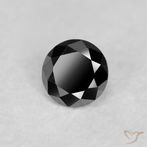 Diamant Noire naturelle Tour, 0.06 ct, Opaque