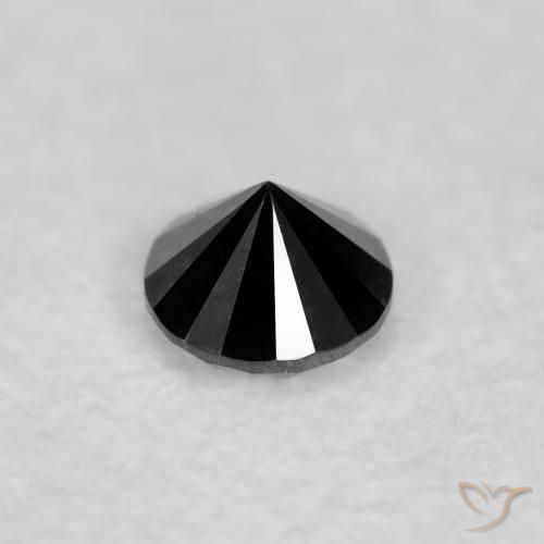 Diamant Noire naturelle Tour, 0.06 ct, Opaque