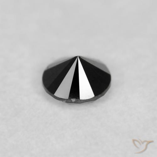 Diamant Noire naturelle Tour, 0.04 ct, Opaque