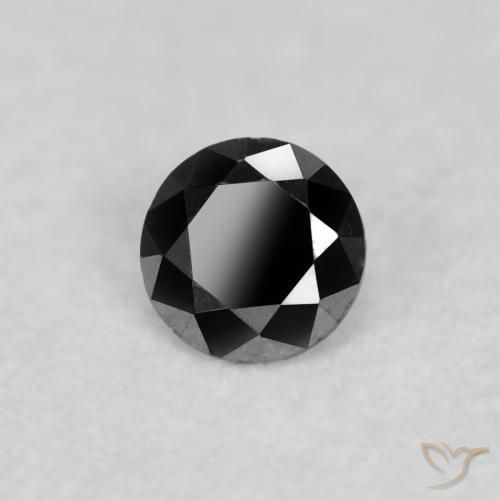 Diamant Noire naturelle Tour, 0.05 ct, Opaque