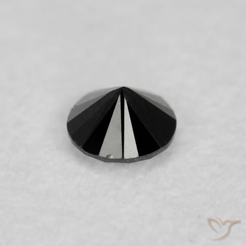 Diamant Noire naturelle Tour, 0.05 ct, Opaque