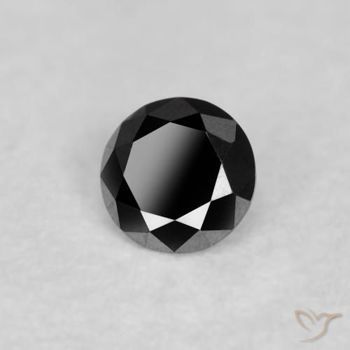 Diamant Noire naturelle Tour, 0.06 ct, Opaque