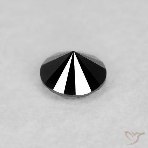Diamant Noire naturelle Tour, 0.06 ct, Opaque