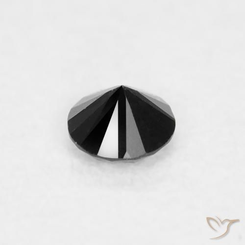 Diamant Noire naturelle Tour, 0.03 ct, Opaque