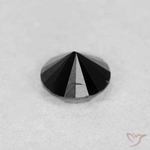 Diamant Noire naturelle Tour, 0.05 ct, Opaque