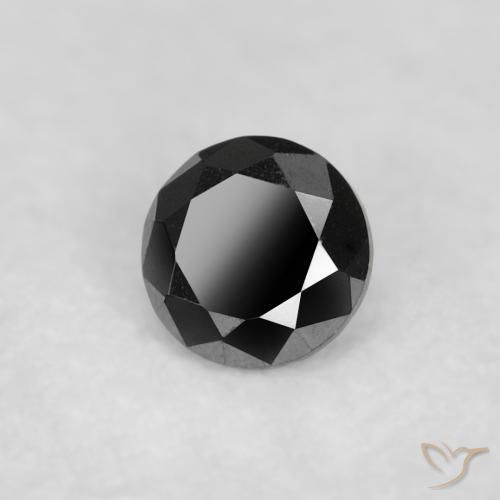 Diamant Noire naturelle Tour, 0.05 ct, Opaque