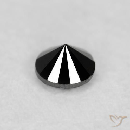 Diamant Noire naturelle Tour, 0.05 ct, Opaque