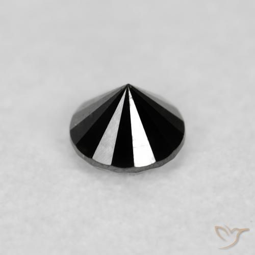 Diamant Noire naturelle Tour, 0.06 ct, Opaque