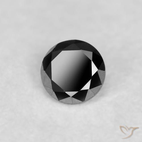 Diamant Noire naturelle Tour, 0.05 ct, Opaque