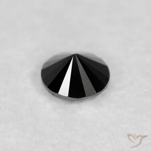 Diamant Noire naturelle Tour, 0.05 ct, Opaque