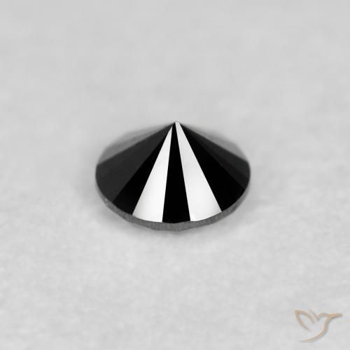 Diamant Noire naturelle Tour, 0.05 ct, Opaque