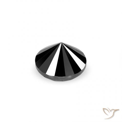 Diamant Noire naturelle Tour, 0.10 ct, Opaque
