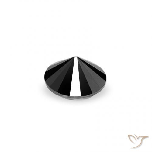 Diamant Noire naturelle Tour, 0.07 ct, Opaque