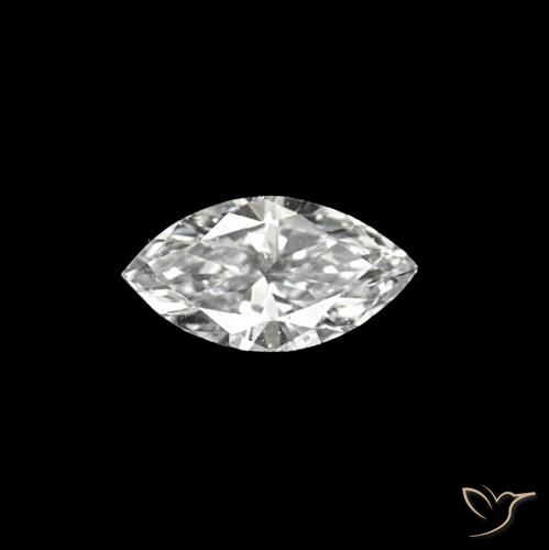 0.06ct D Diamant, Marquise, VVS