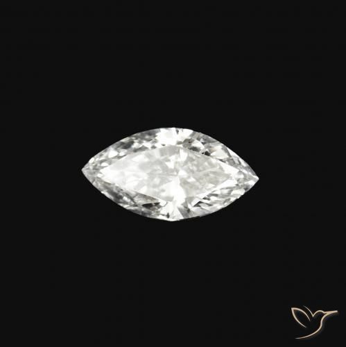 Diamant D naturelle Marquise, 0.07 ct, VVS