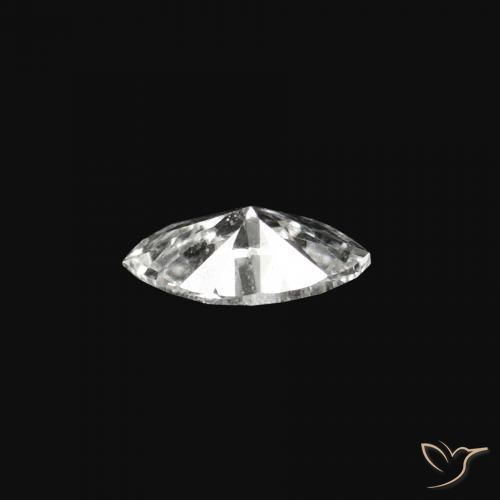 Diamant E naturelle Marquise, 0.09 ct, VVS