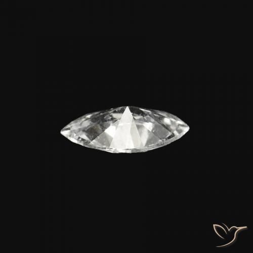 Diamant E naturelle Marquise, 0.06 ct, VVS