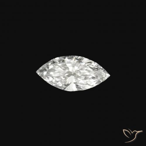 Diamant E naturelle Marquise, 0.06 ct, VVS