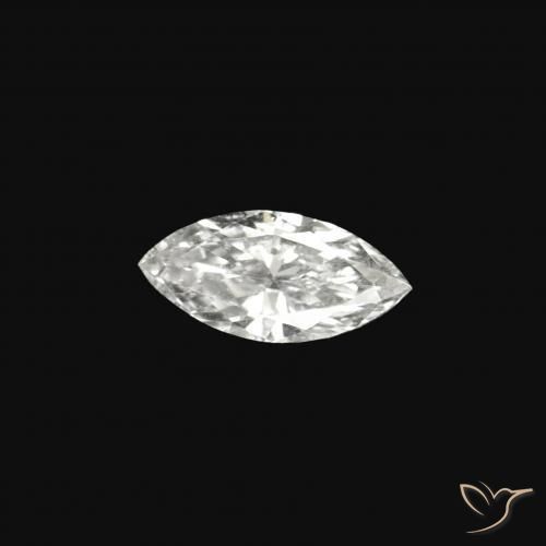 Diamant D naturelle Marquise, 0.06 ct, VVS