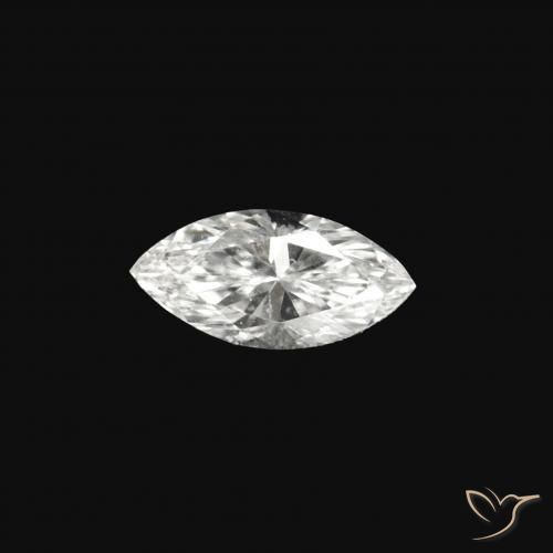 Diamant D naturelle Marquise, 0.06 ct, VVS